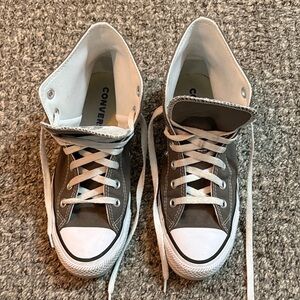 Converse Charcoal High-Top Sneakers